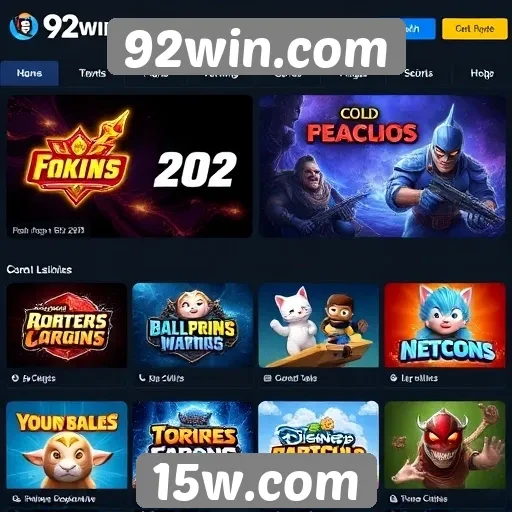 Melhores jogos disponíveis em 92win.com