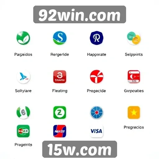 Métodos de pagamento oferecidos no 92win.com