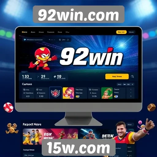 Análise da interface do usuário do 92win.com
